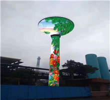 火電廠130米磚煙囪防腐美化獨(dú)立工藝